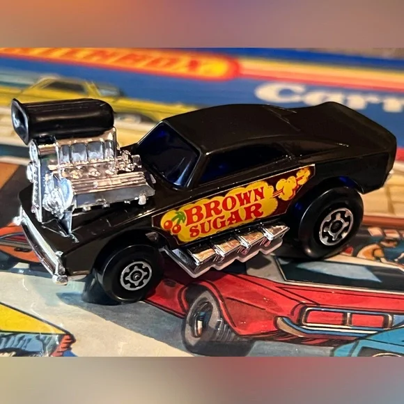 RARE Vintage Matchbox Superfast 1972 Brown Sugar Charger No. VII Lesney England - Picture 2 of 9